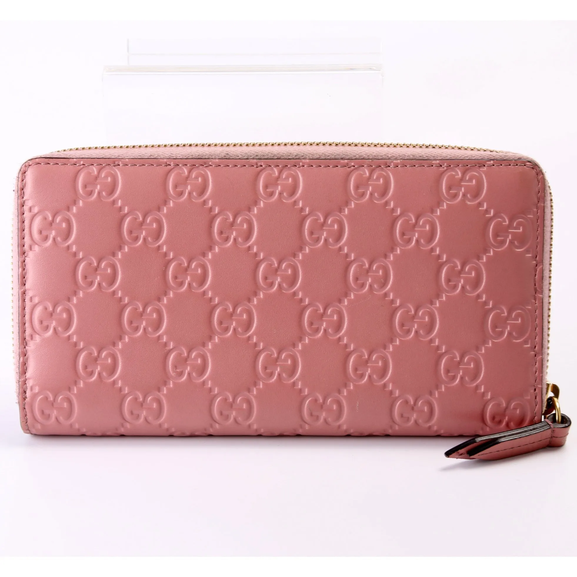 307987 Guccissima Zip Around Wallet