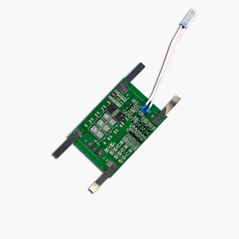 3S 6A Battery Protection BMS Module with Nickel Strip for 3.7V NMC cells