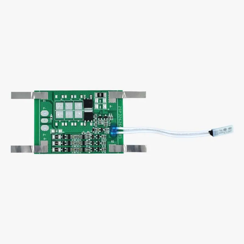 3S 6A Battery Protection BMS Module with Nickel Strip for 3.7V NMC cells