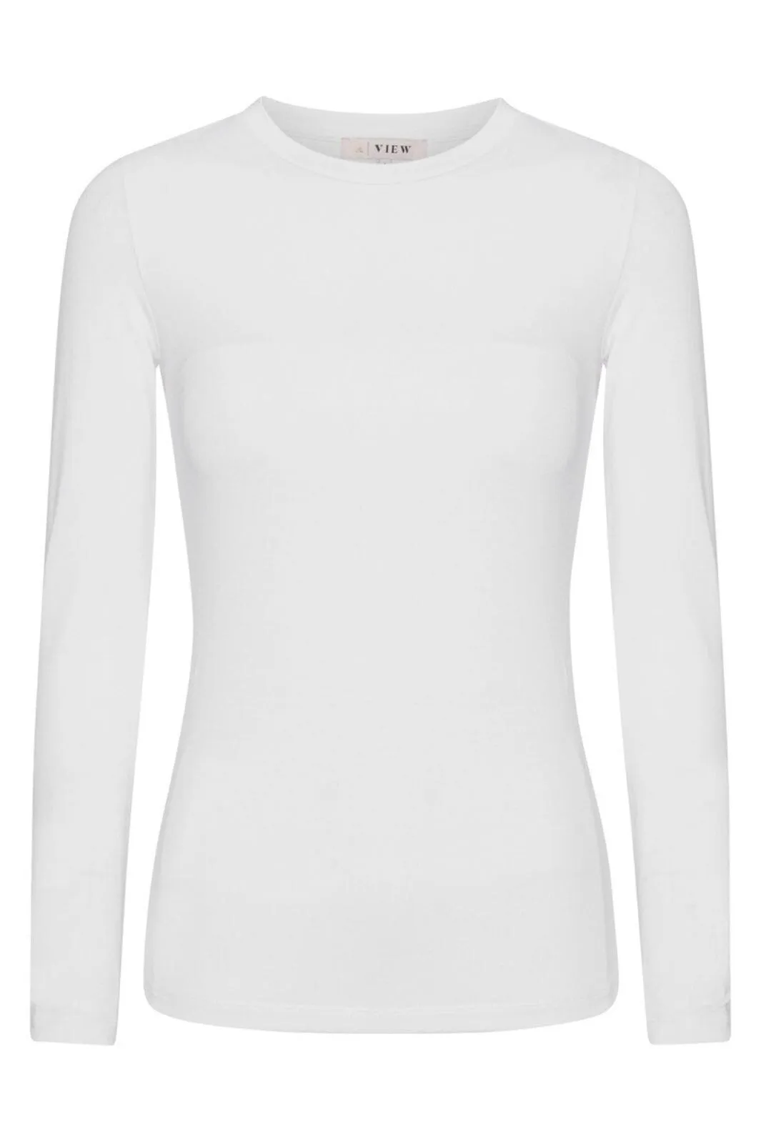 A-VIEW - Stabil Top L/S - 000 White