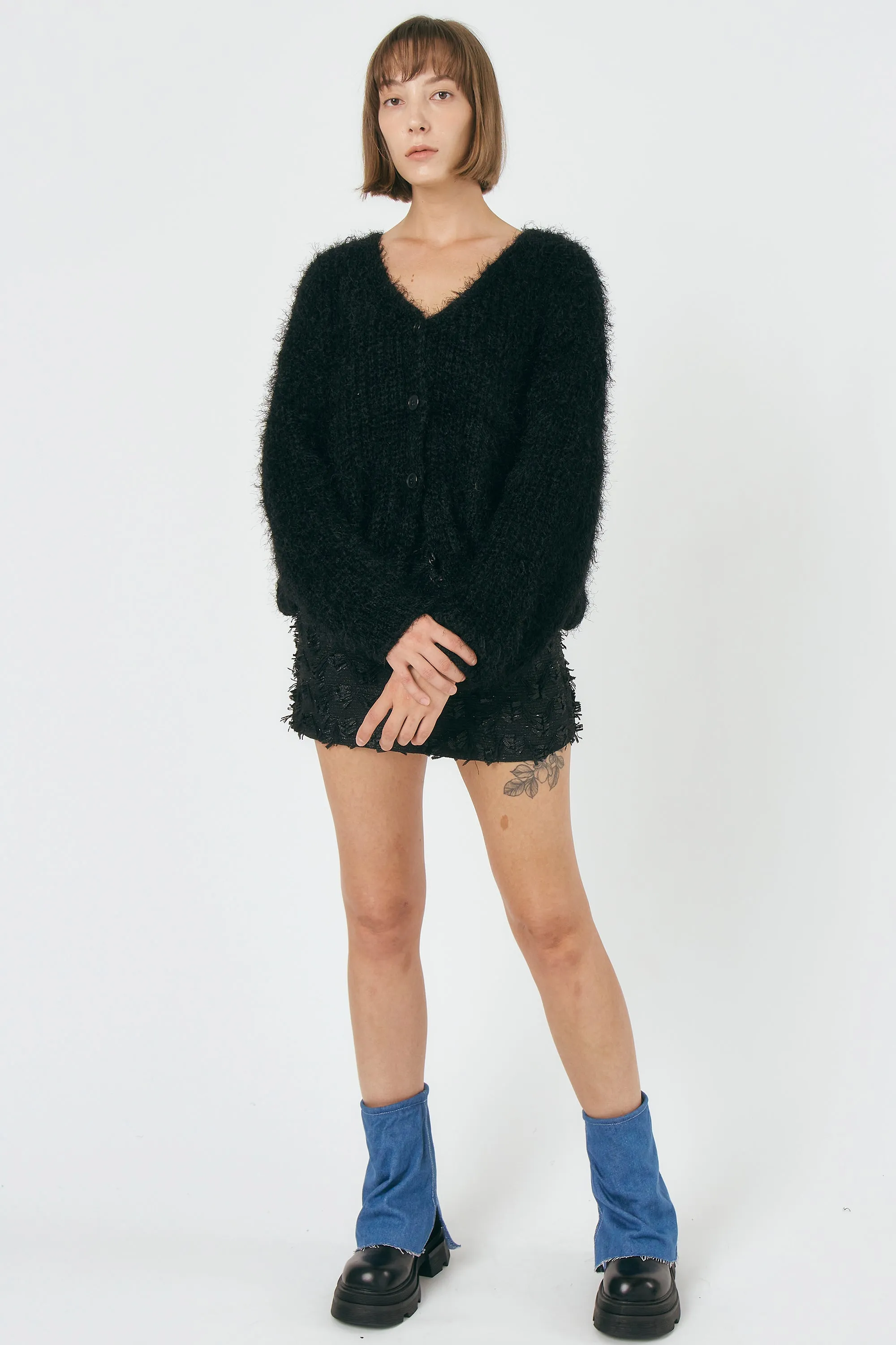 Adalee Fuzzy Carid Jacket