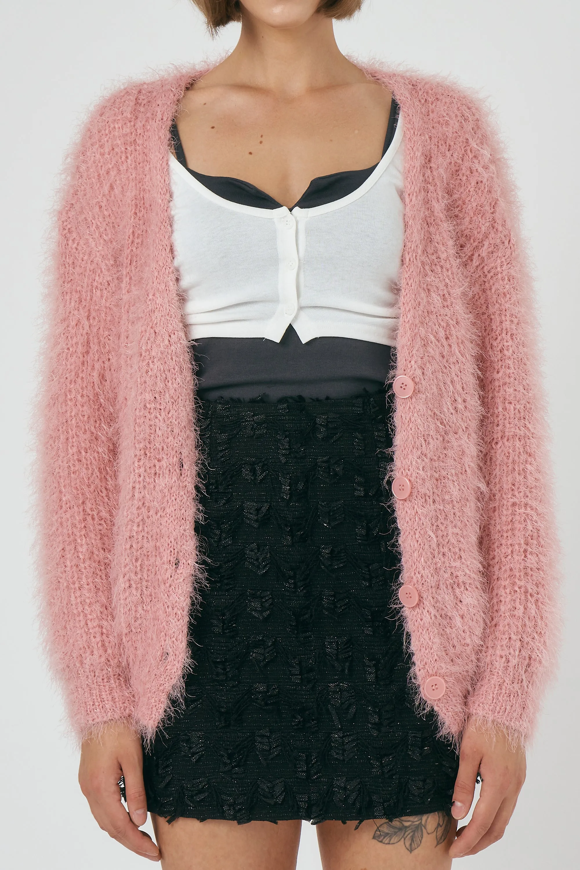 Adalee Fuzzy Carid Jacket