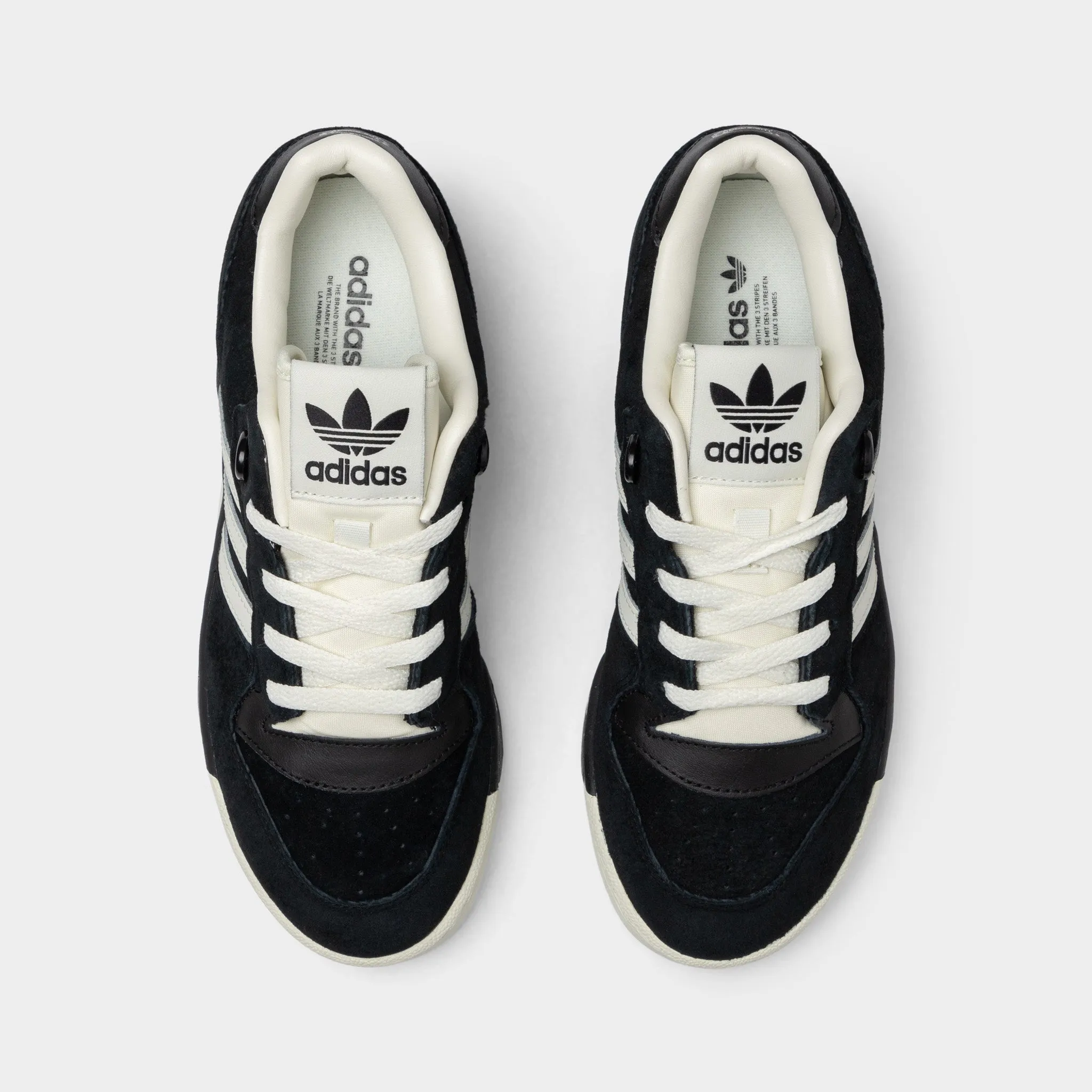 adidas Originals Women's Rivalry Low Core Black / Ivory