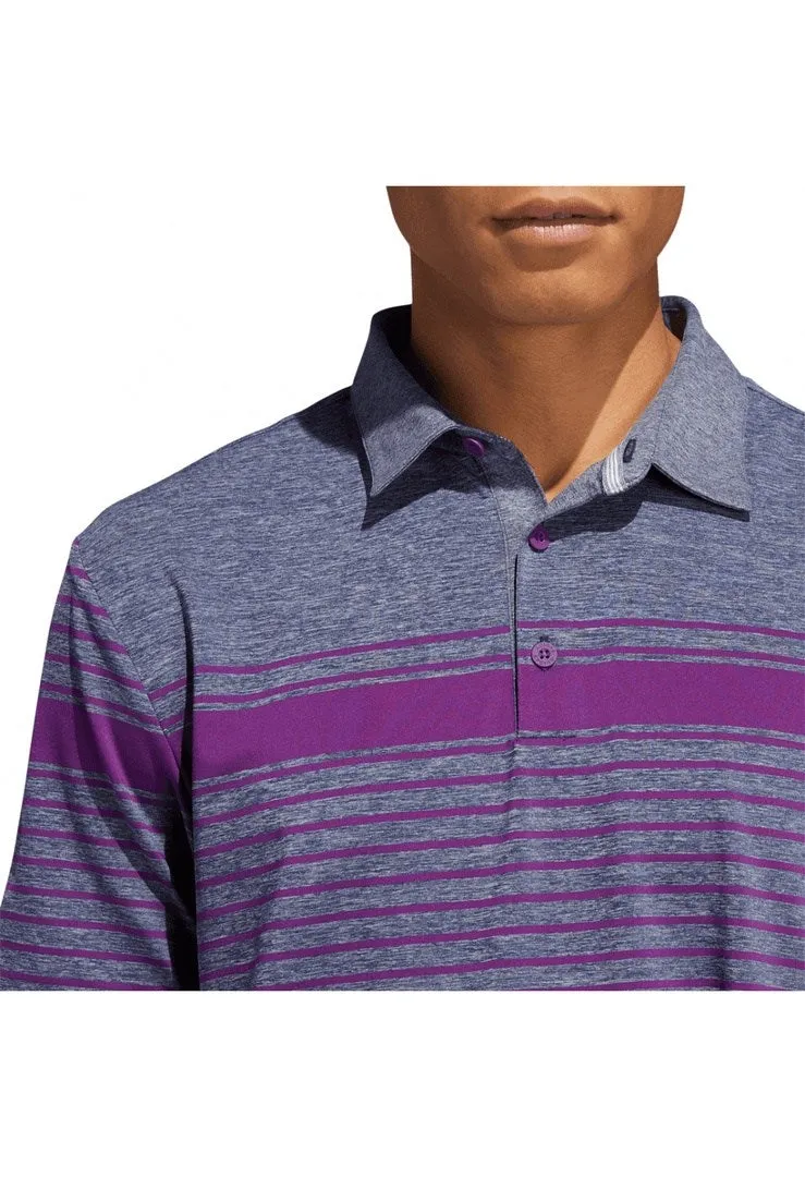 adidas Ultimate365 Engineered Heather Golf Shirt FJ9834