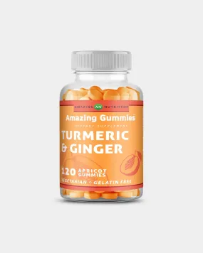 Amazing Nutrition Amazing Gummies Turmeric Curcumin & Ginger