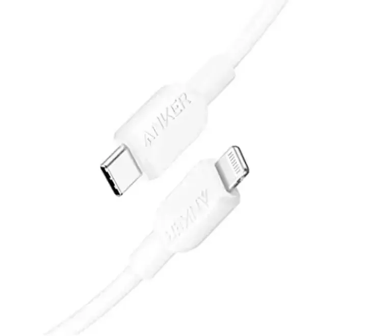 Anker USB- C to Lightning Cable 60W TPE- White