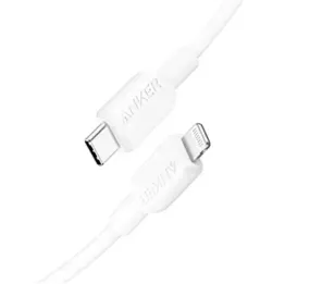 Anker USB- C to Lightning Cable 60W TPE- White