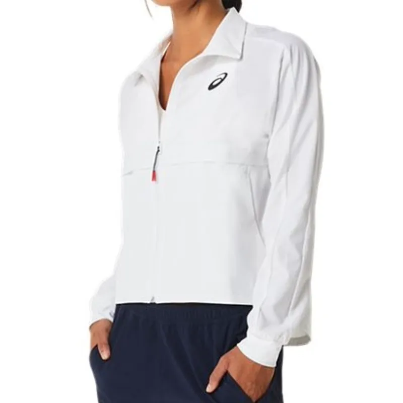 Asics Women Match Jacket - Brilliant White