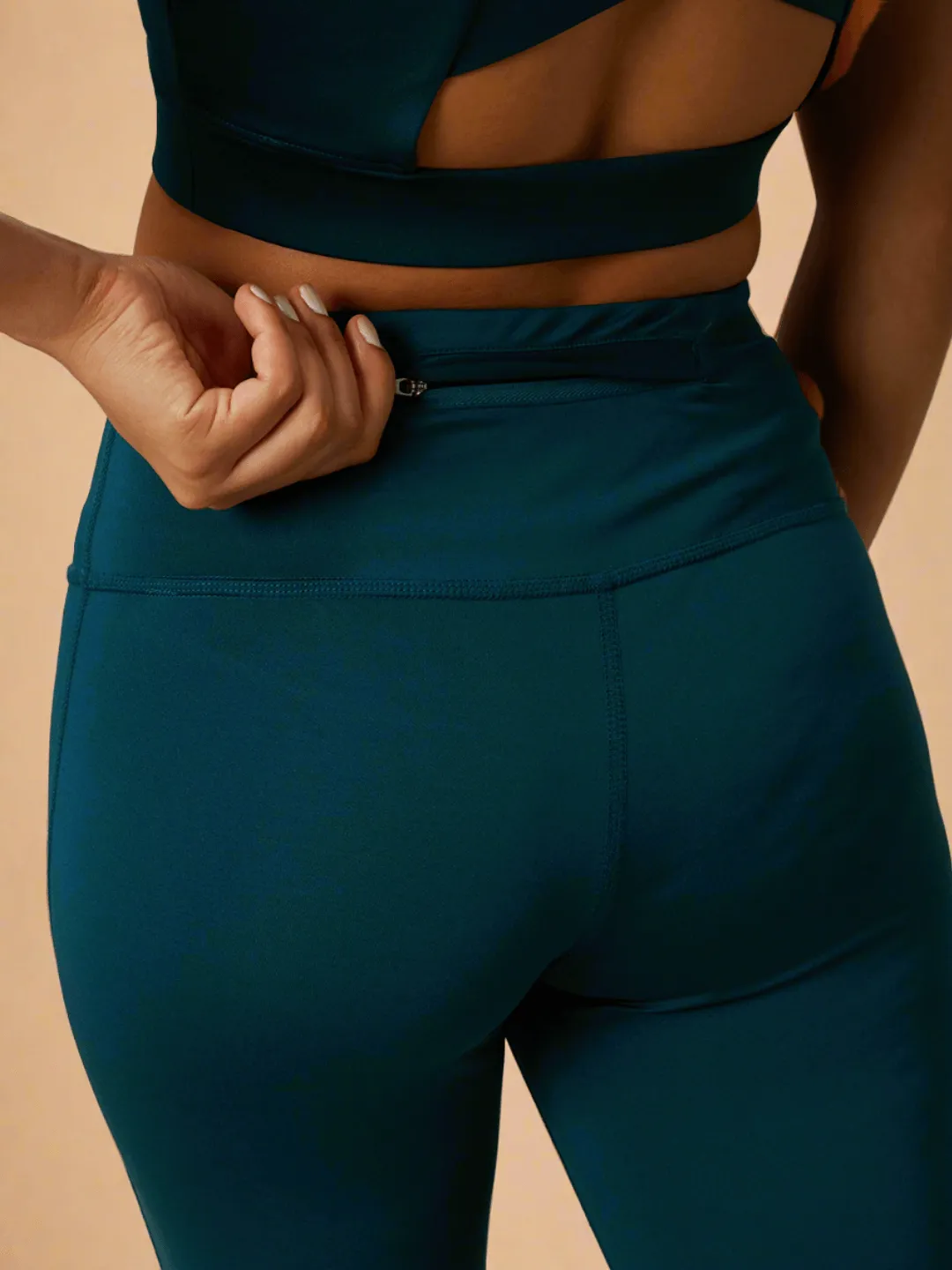 Ath Perform 7/8 High Waist Leggings Teal