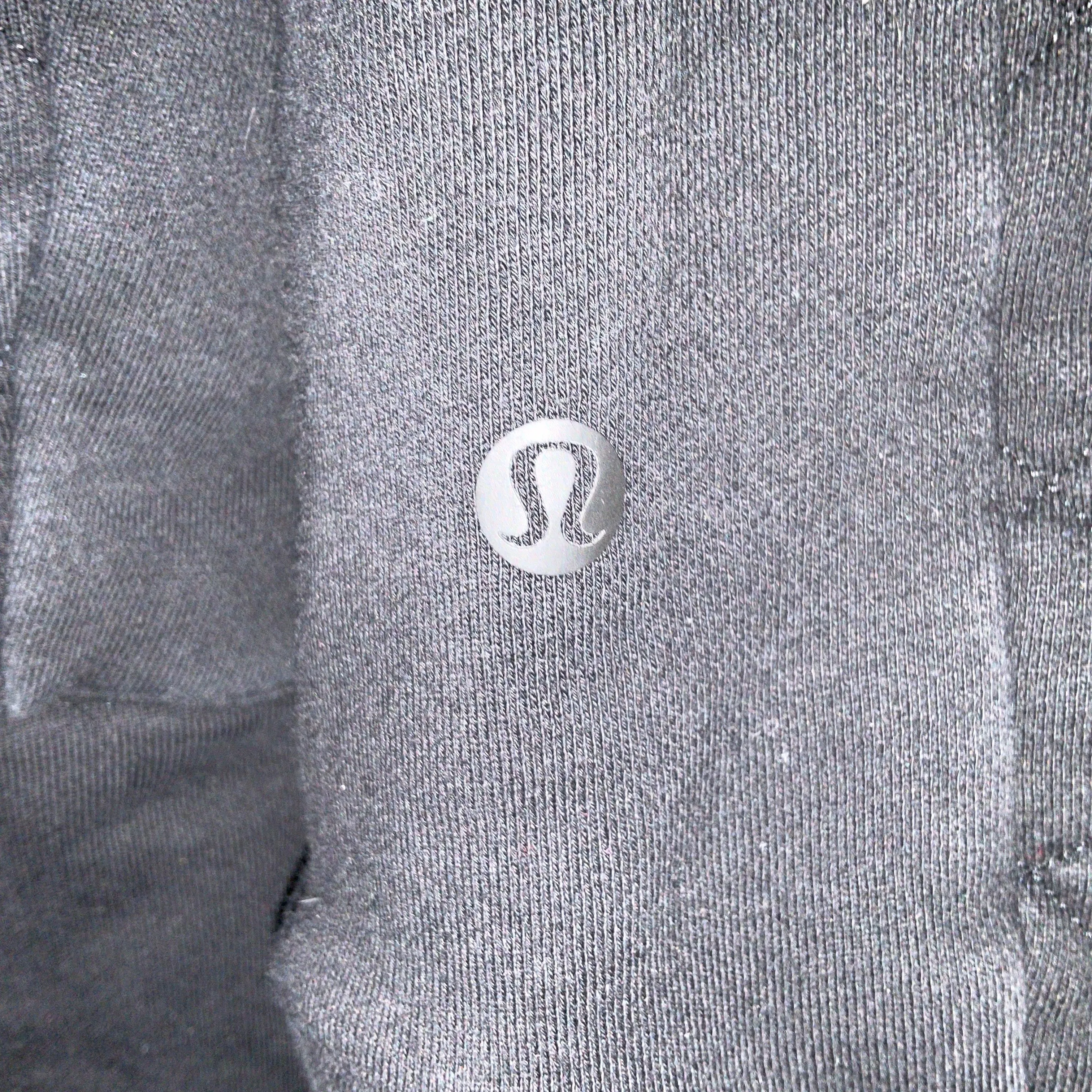 Athletic Sweatshirt Collar By Lululemon In Black, Size: 6