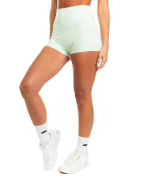 Aura SF Micro Shorts - Soft Jade