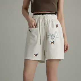 Banded Butterfly Pocket Shorts