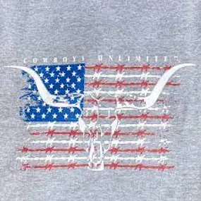 Barbwire Flag Tee