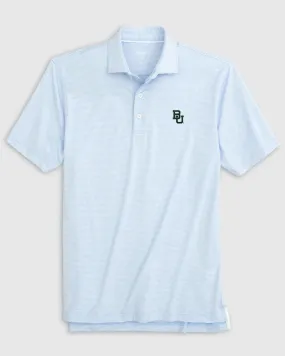 Baylor Lyndonn Striped Jersey Performance Polo