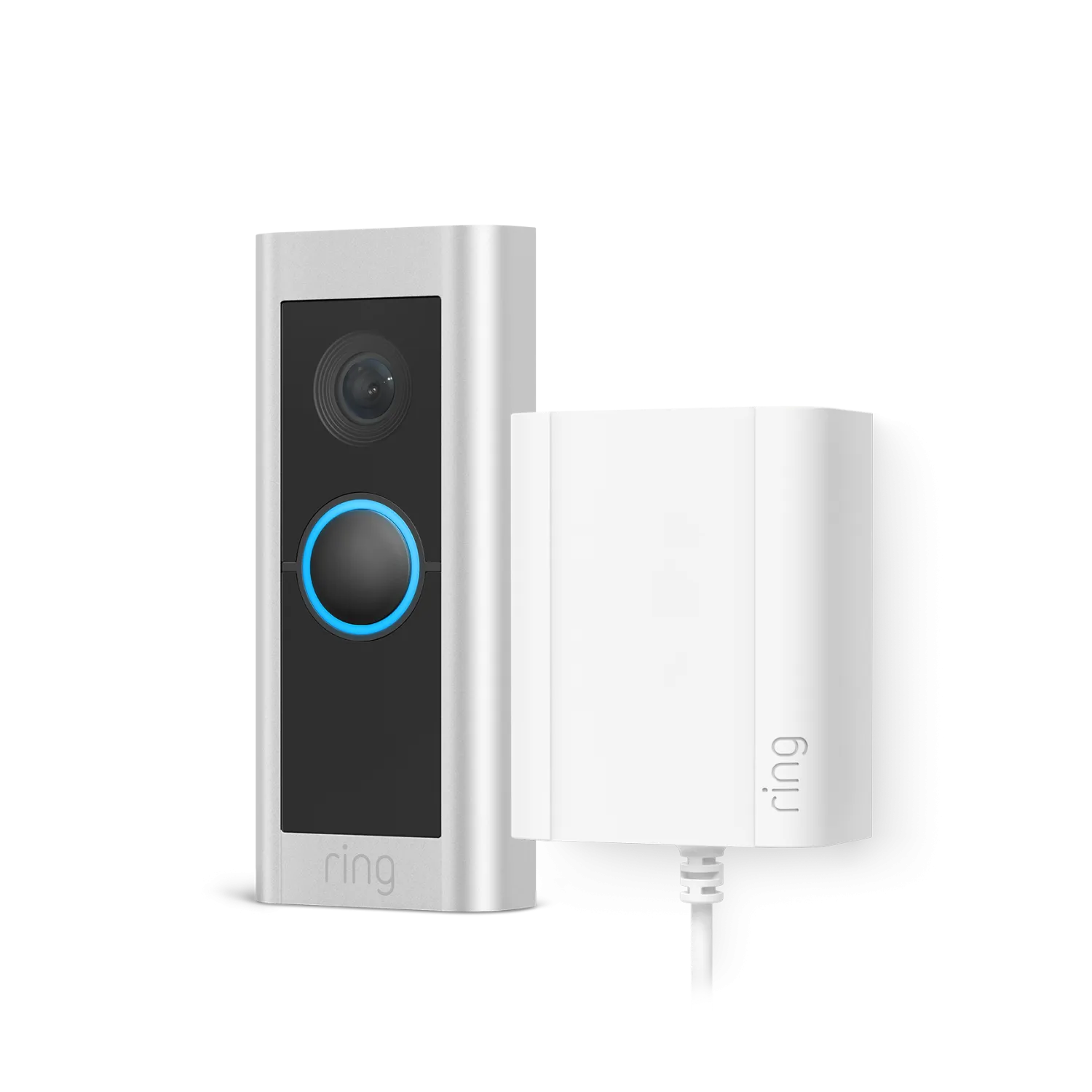 Bedrade videodeurbel Pro met stekkeradapter (Voorheen de Video Doorbell Pro 2 met stekkeradapter)