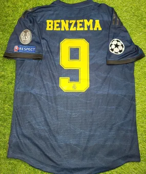 Benzema Real Madrid 2019 2020 CLIMACHILL PLAYER ISSUE Jersey Camiseta Shirt L SKU# DW4446