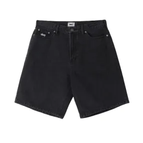 Bigwig baggy denim short Faded black