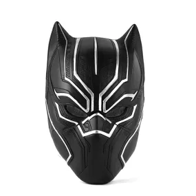 Black Panther Latex Scowl / Full Head Mask