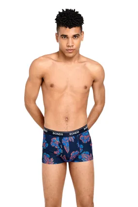 Bonds Guyfront Microfibre Trunks Mens Underwear New Floral Dm3