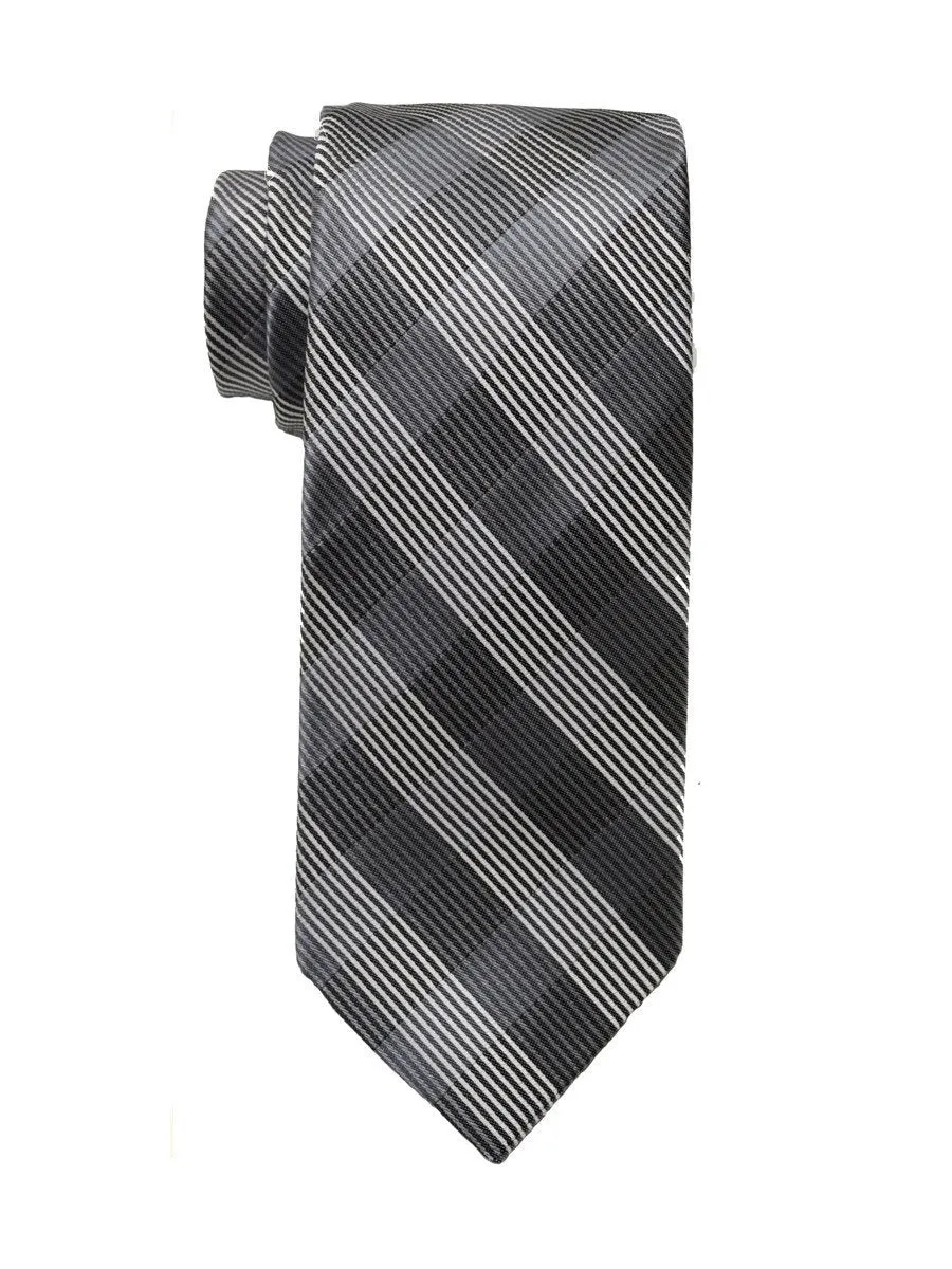 Boy's Tie 18911 Grey/White