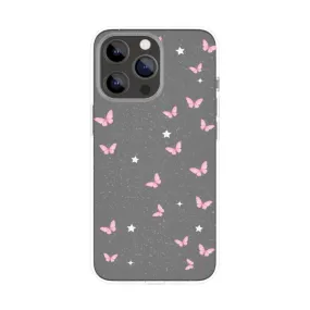 Butterflies & Sparkle Clear Case