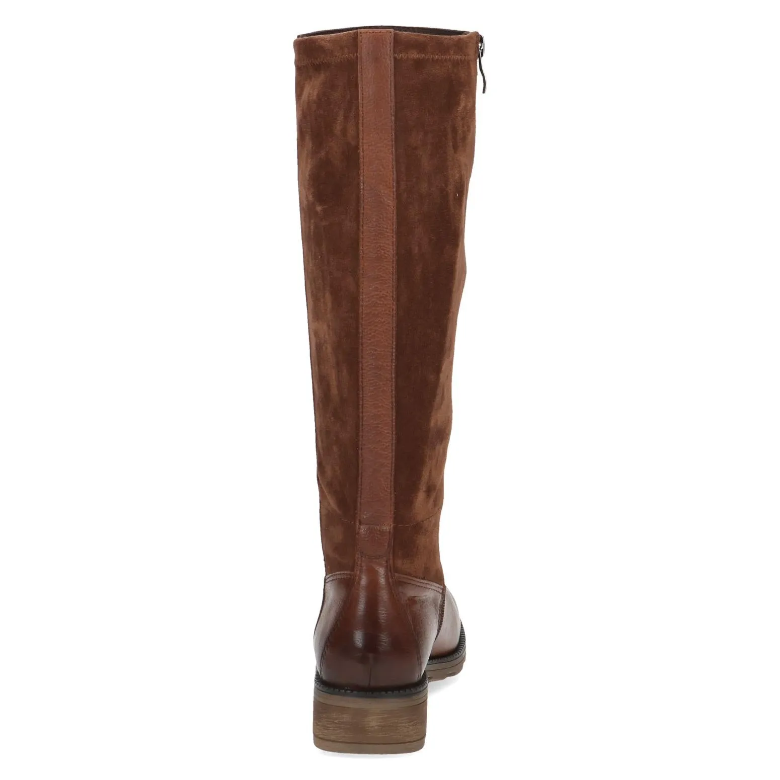 Caprice Ladies Chunky Sole Zip Leg Boot