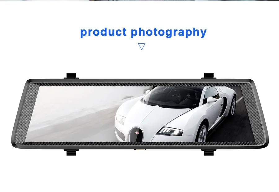 Car cameras 10" Touch Screen Android 5.0 3G WIFI Car dvr