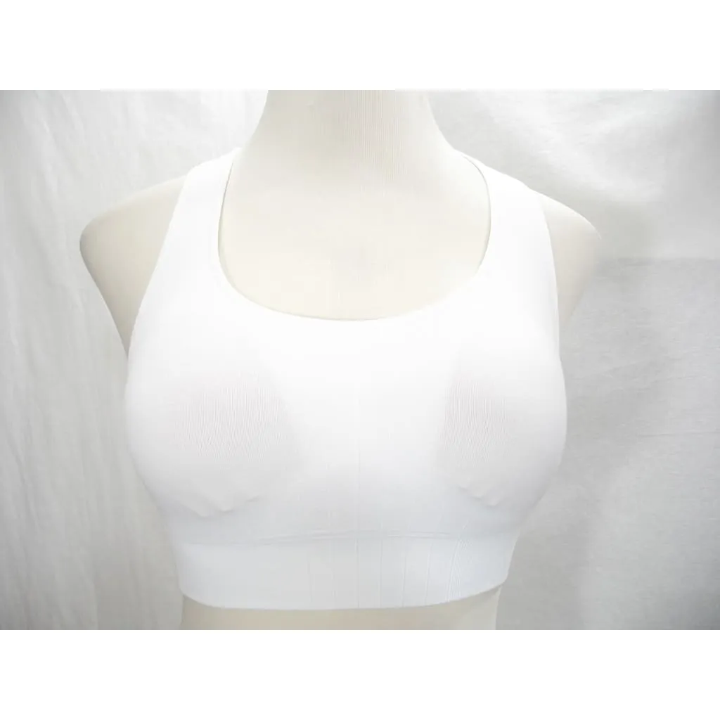 Champion N9169 9169 Wire Free Racerback Sports Bra Size XS X-SMALL White