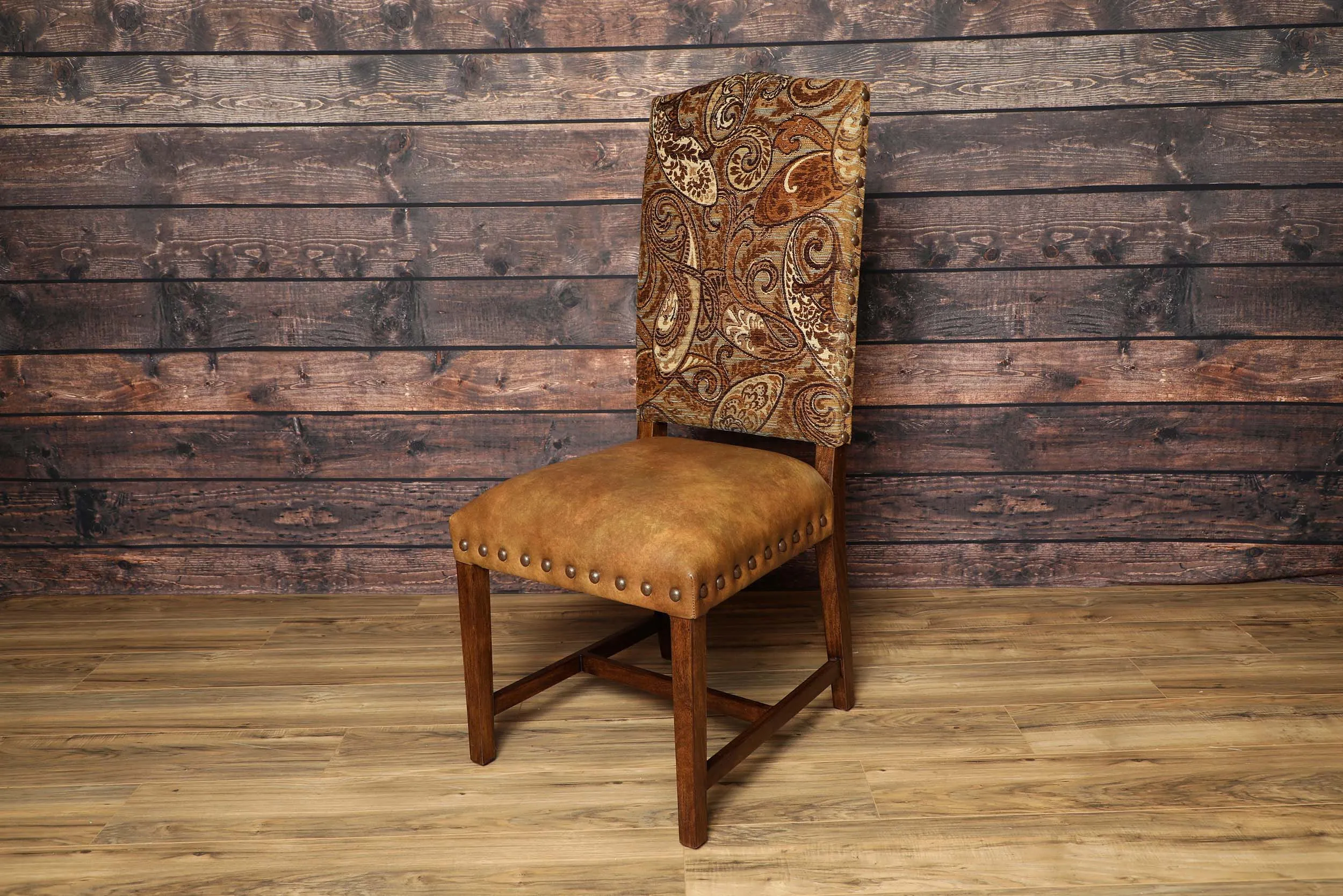 Chelsea Paisley Western Dining Chair Set