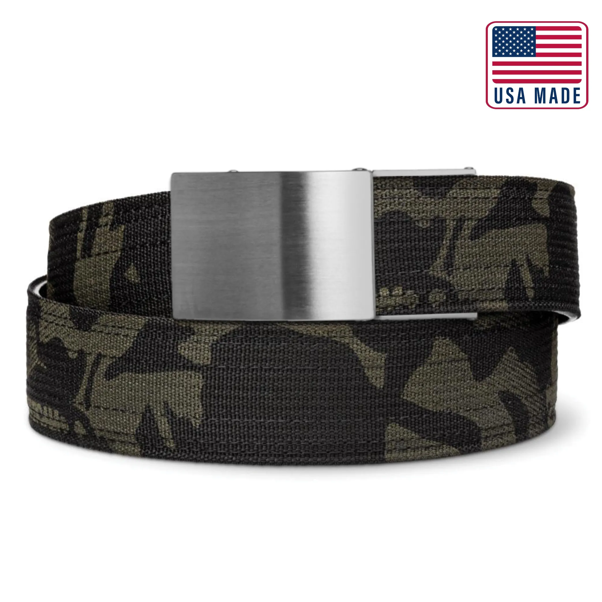 COAST GUARD ENGRAVED BUCKLE | USA MADE TACTICAL GUN BELT 1.5"