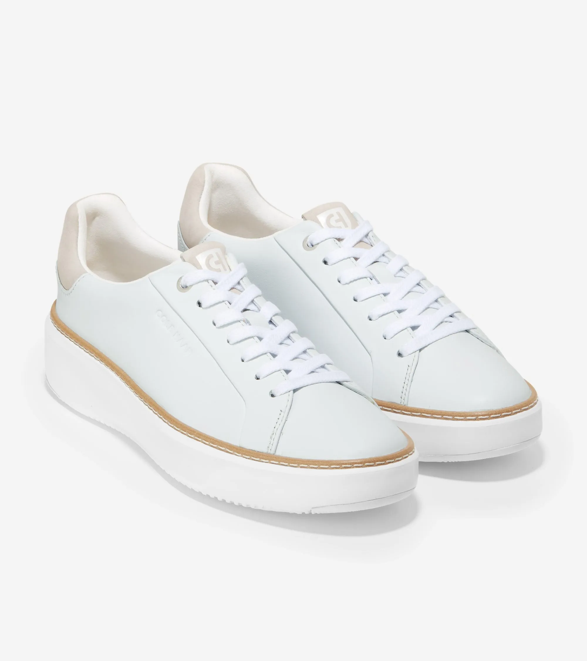 COLE HAAN GrandPro Topspin Sneaker White Dove Women's