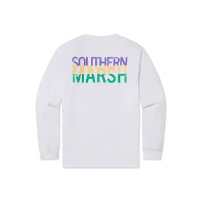 Color Bands Tee - Mardi Gras - Long Sleeve