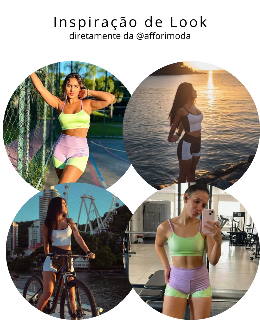 Conjunto Fitness Feminino Summer One - Cropped E Shorts Legging