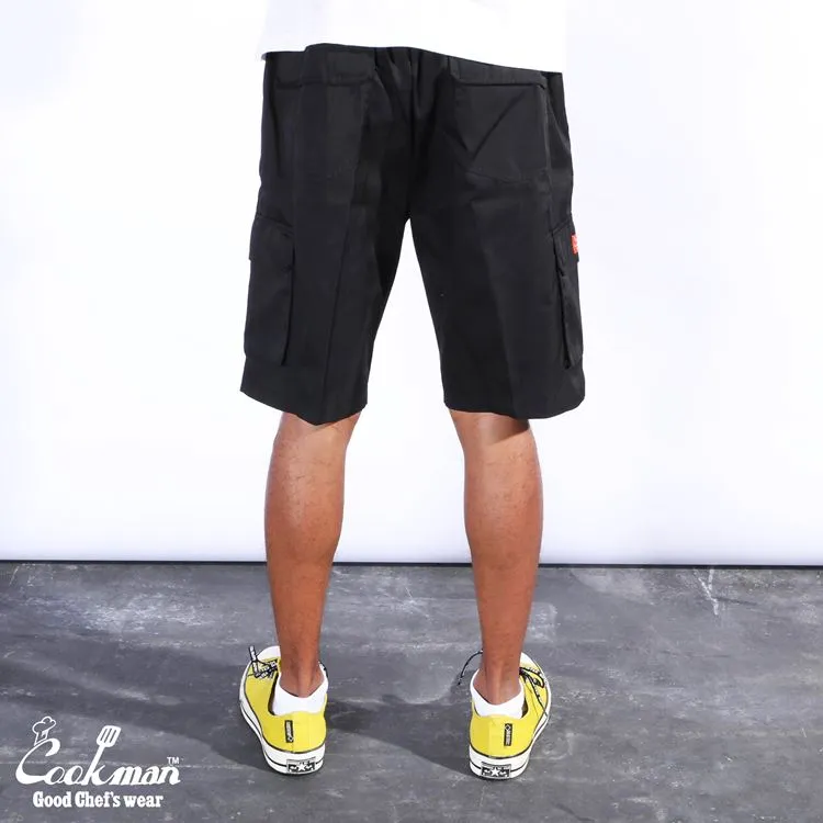 Cookman Chef Short Pants Cargo - Black