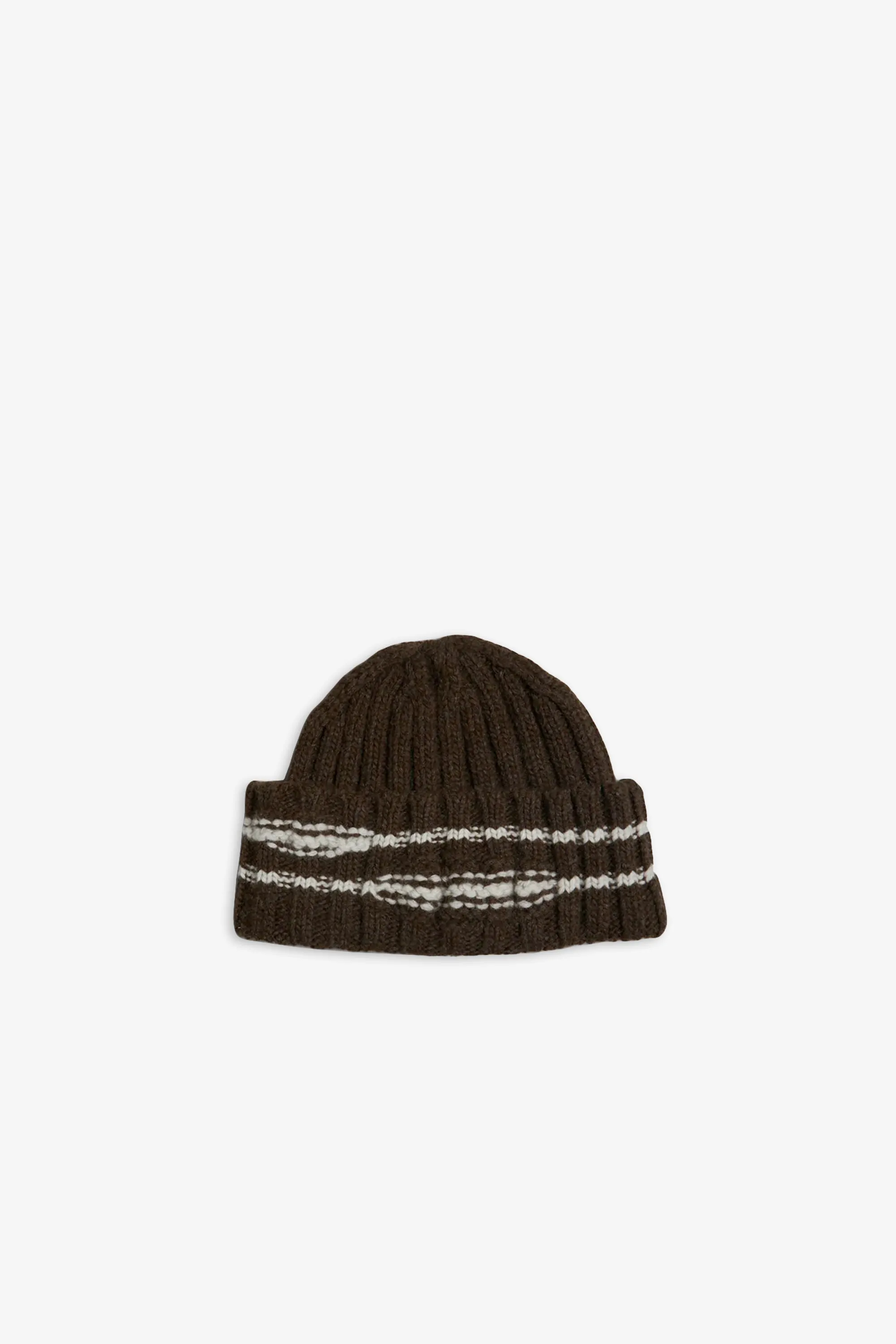 Court Beanie Dark Brown