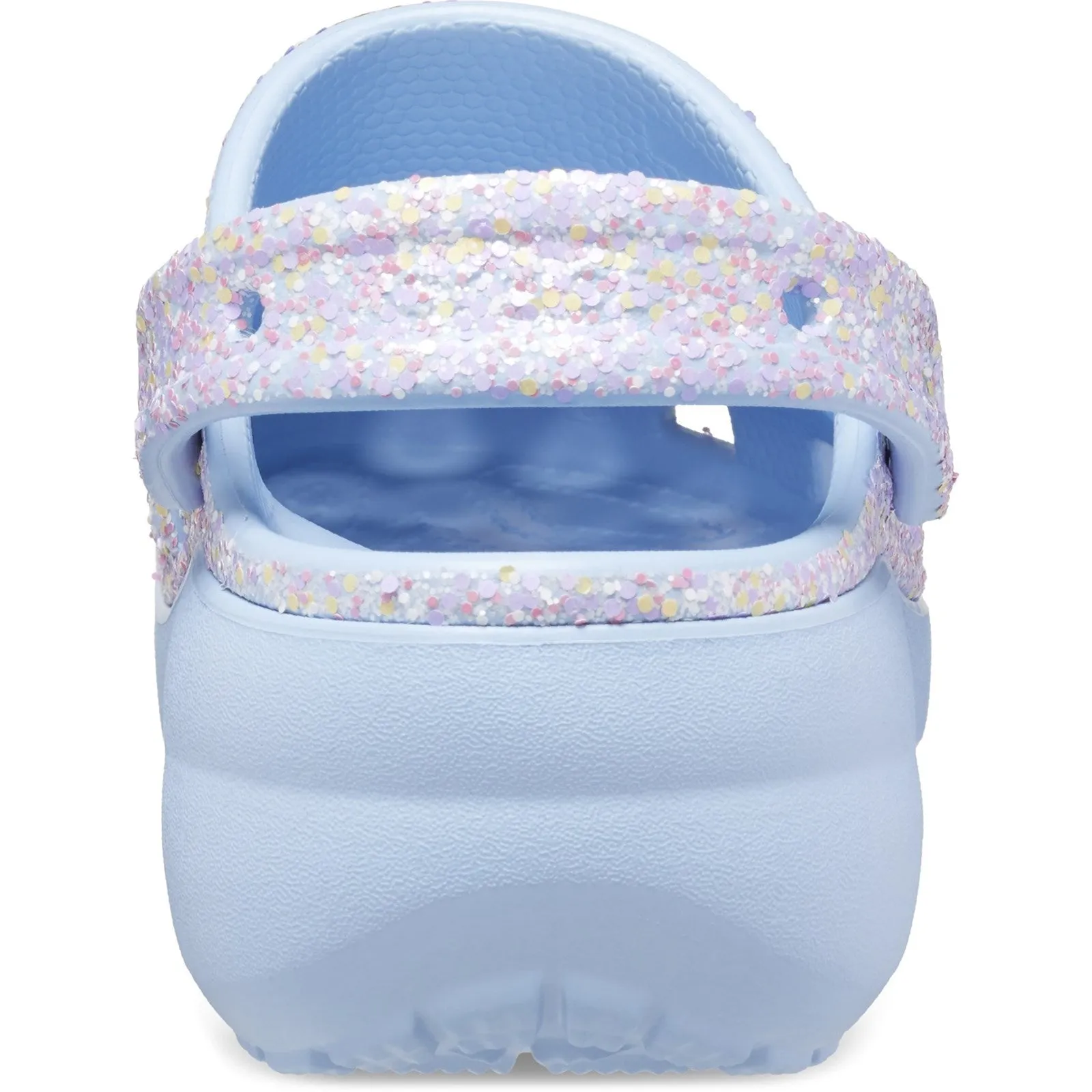 Crocs Classic Platform Glitter Clogs