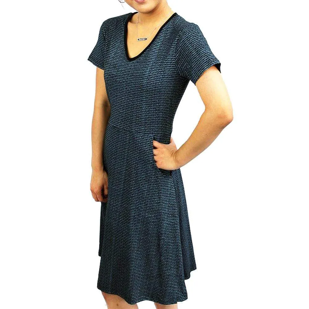 Cryptology Fit & Flare Dress