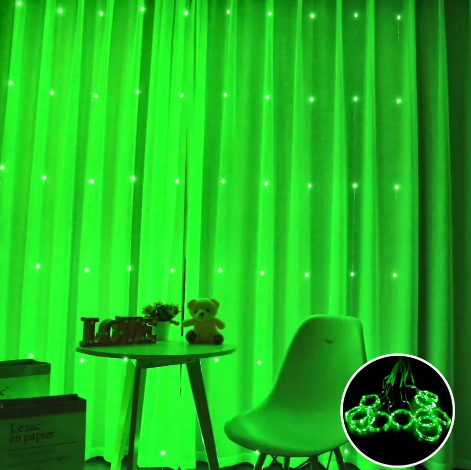 Curtain Lights Indoor Waterfall Fairy String USB Led Lights Decoration