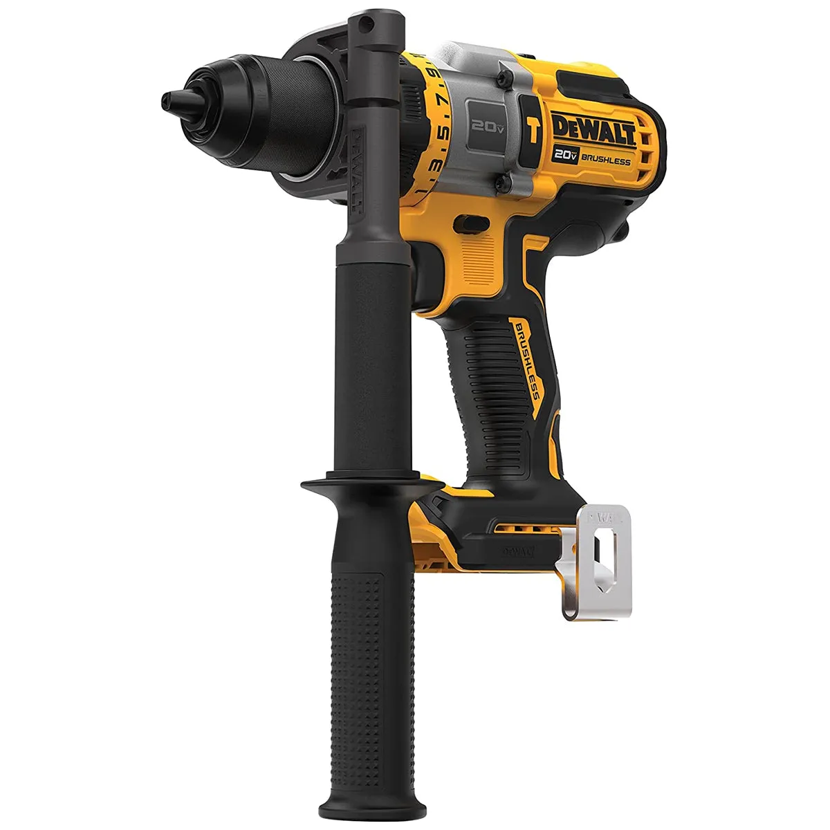 DeWalt DCK2052H2T-GB 18V XR Brushless Combi Drill   Impact Driver with 2 x 5.0Ah Powerstack Battery Charger & Case