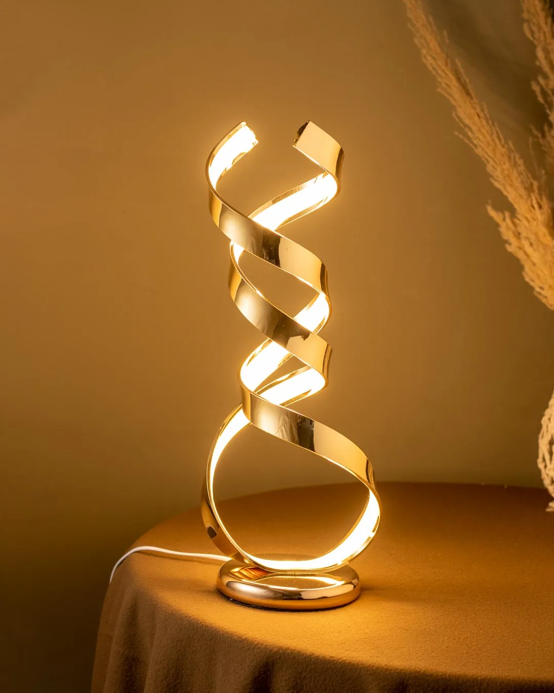 'Double Helix' LED Table Lamp