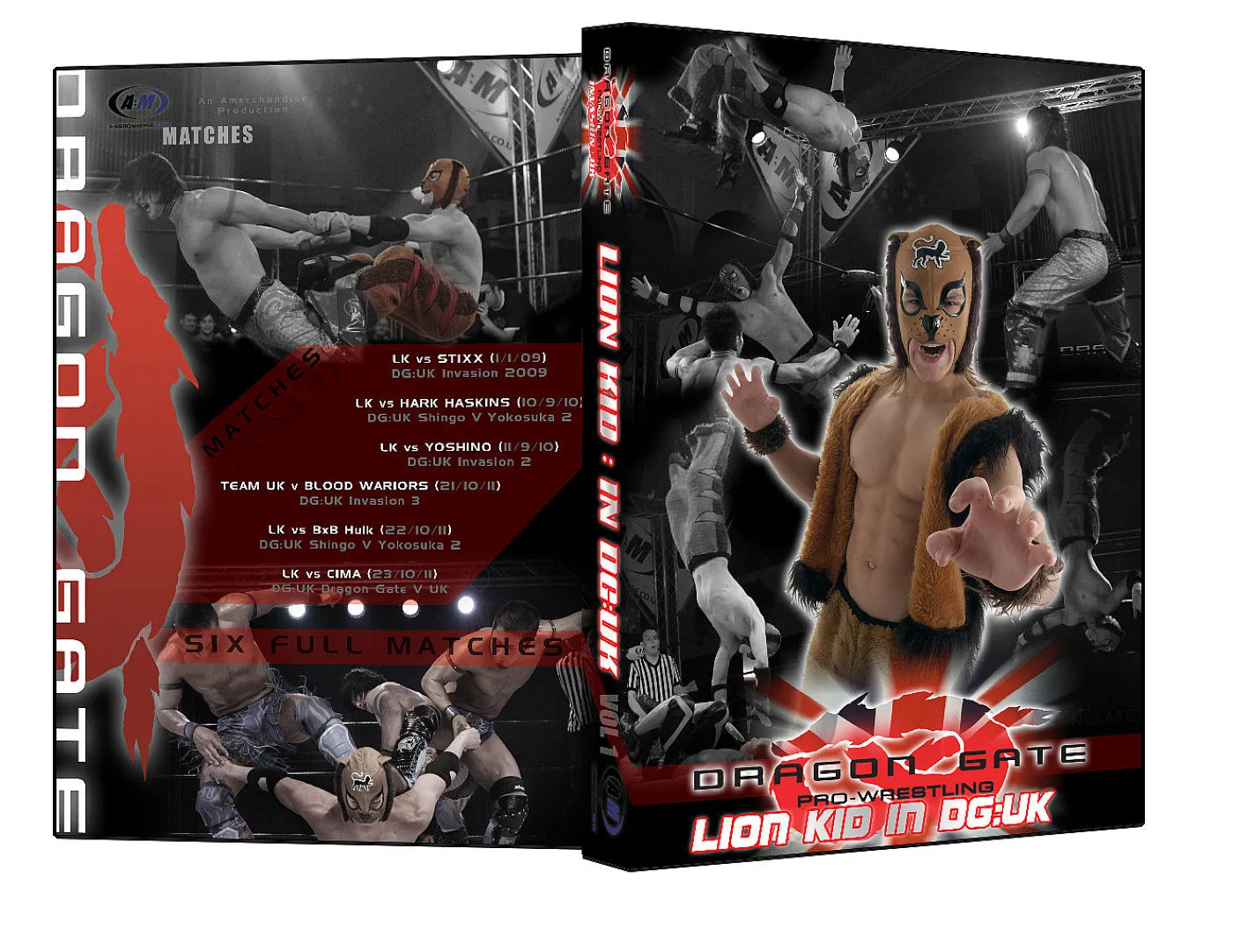 Dragon Gate UK : Lion Kid in DG:UK DVD