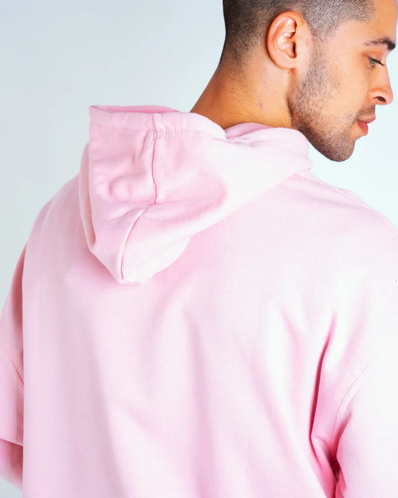 Eat Plants Hoodie - Bubblegum Pink