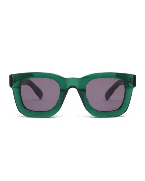 Elia Post Modern Primitive Eye Protection - Green Glitter