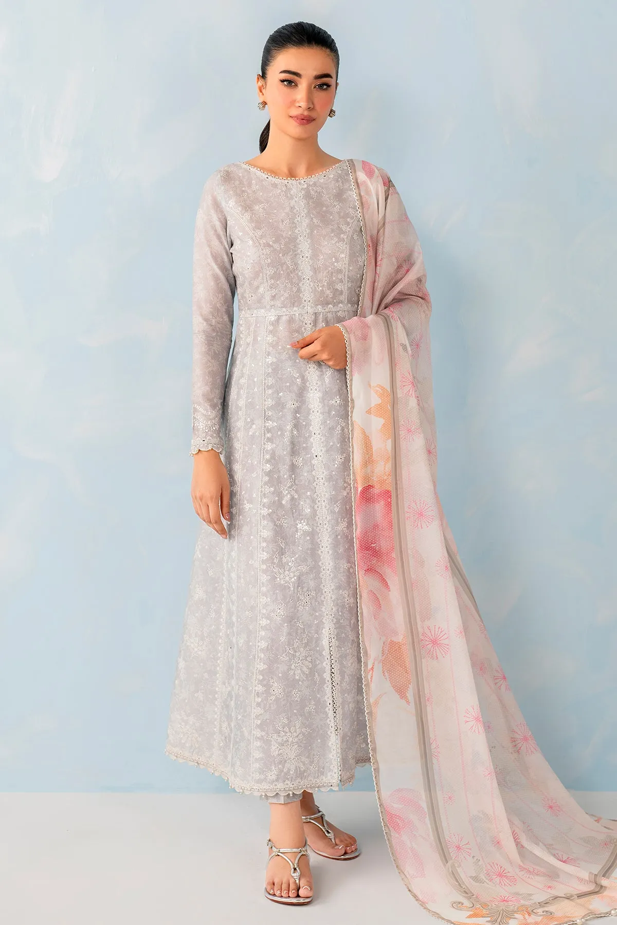 Embroidered Dobby Lawn USE - 9071