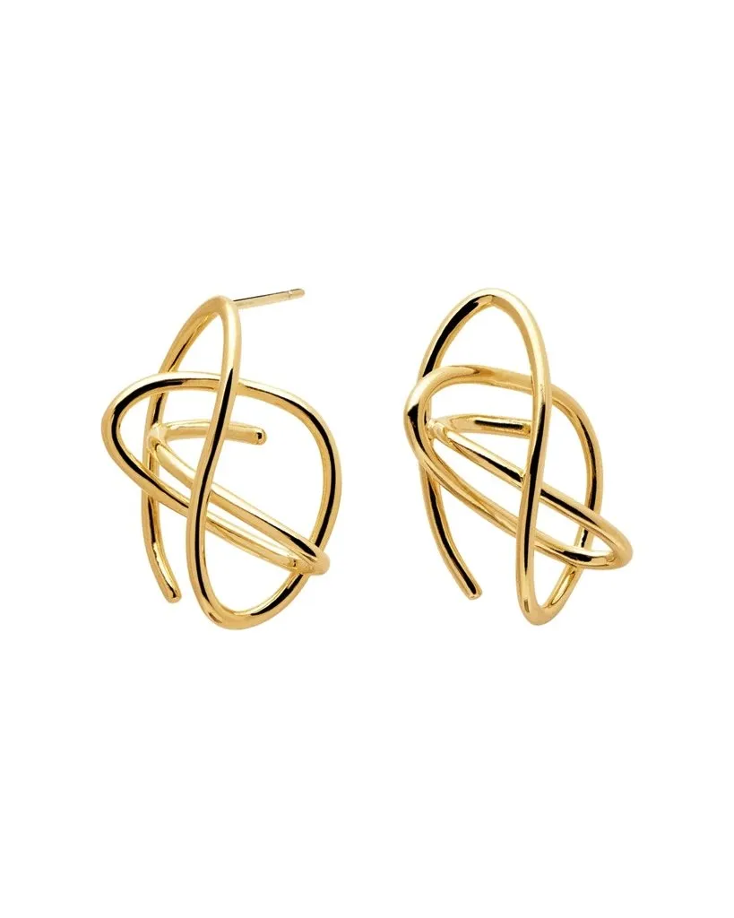 Esha Gold Earrings