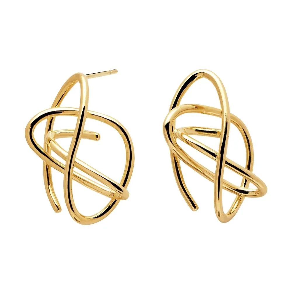 Esha Gold Earrings