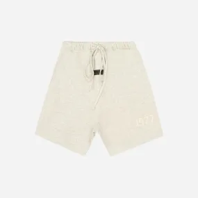 FEAR OF GOD ESSENTIALS SHORTS LIGHT OATMEAL