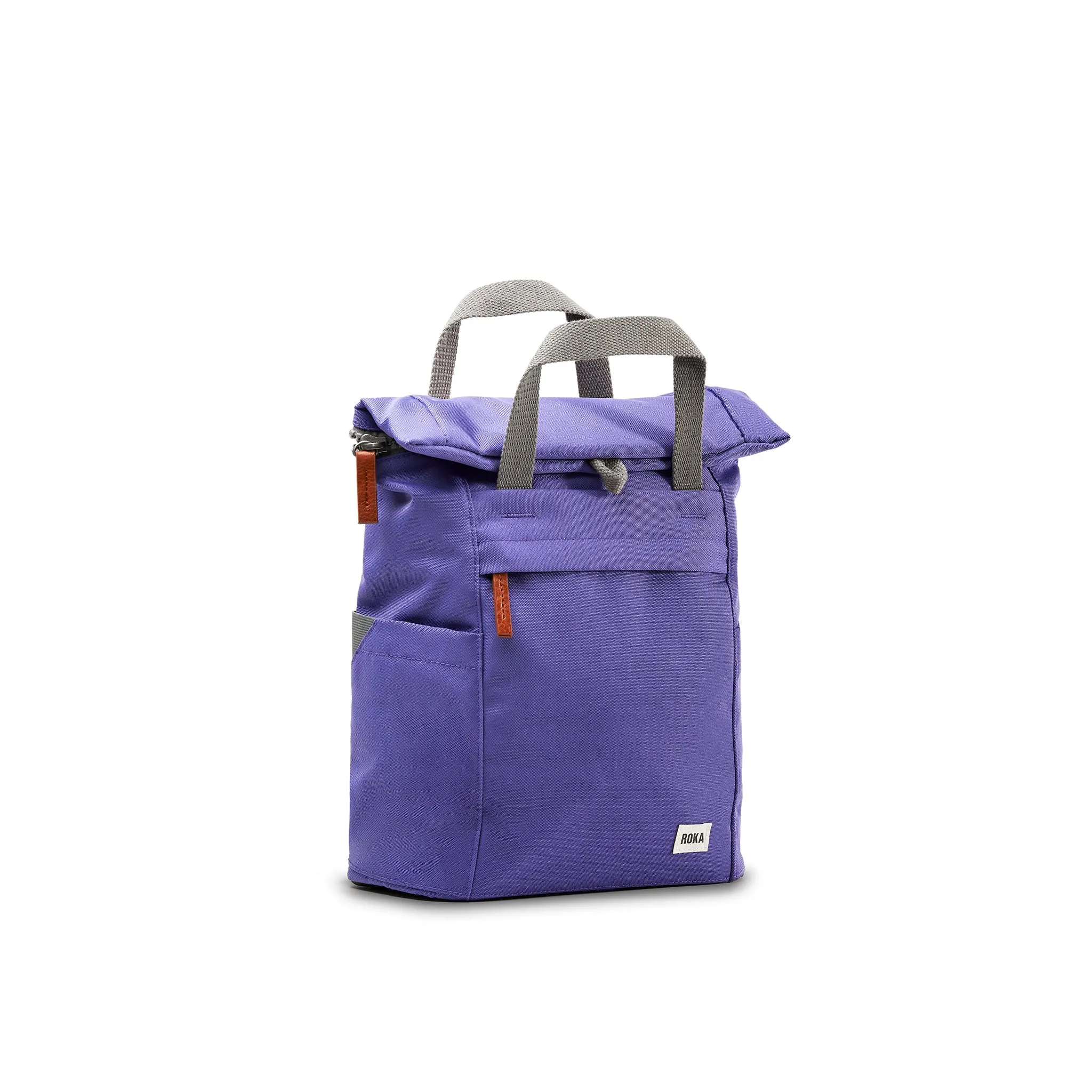 Finchley A Peri Purple Recycled Canvas