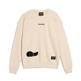 Furry Sweatshirt 73 - Beige