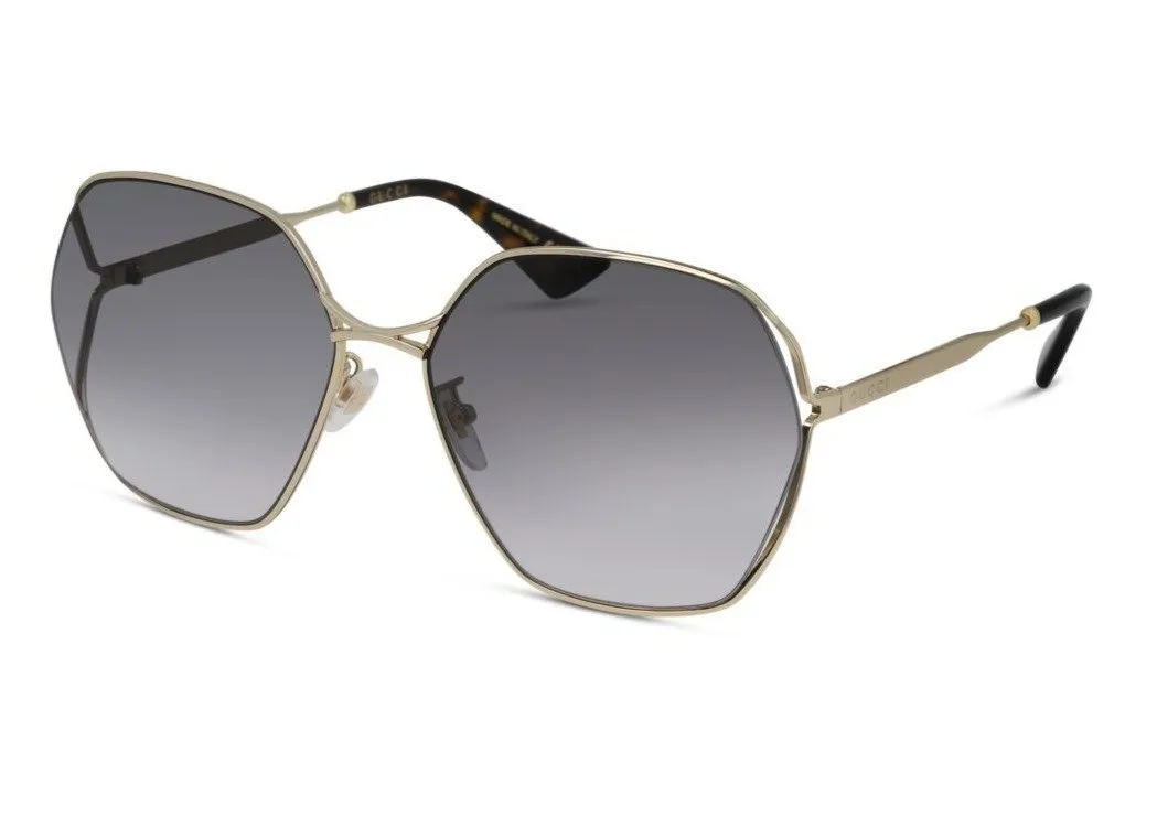 Gafas de Sol Gucci GG0818SA Unisex Color Oro